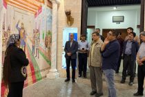 Иштирокдорони Конфронси байналмилалии «Рӯдакӣ – эҳёгари андеша ва фарҳанги миллӣ» Осорхонаи миллии Тоҷикистонро тамошо намуданд