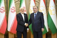 Президенти Ҷумҳурии Тоҷикистон Эмомалӣ Раҳмон Муовини аввали Президенти Ҷумҳурии Исломии Эрон Муҳаммадризо Орифро ба ҳузур пазируфтанд
