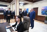 Пешвои миллат Эмомалӣ Раҳмон бинои Раёсати ҳифзи муҳити зист дар минтақаи Кӯлобро мавриди истифода қарор доданд