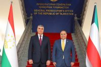 Прокурори генералии Тоҷикистон бо Сафири Давлати Кувайт дар Ҷумҳурии Тоҷикистон мулоқот намуд