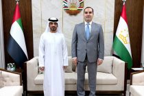 Ашрафҷон Гулов бо Сафири навтаъйини Амороти Муттаҳидаи Араб дар Ҷумҳурии Тоҷикистон Носир Ҳувайдин Зайбон Алӣ Ал-Катбӣ мулоқот намуд