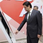 Президенти Федератсияи футболи Тоҷикистон Рустами Эмомалӣ дар Дарвоз Акдемияи футболи Вилояти Мухто…