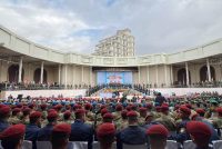 РӮЗИ ДАЪВАТШАВАНДА. Дар Душанбе оид ба даъвати тирамоҳии ҷавонон ба хизмати ҳарбӣ ҳамоиш доир шуд