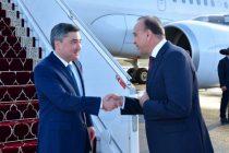 Сарвазири Ҷумҳурии Қазоқистон Олжас Бектенов ба Тоҷикистон ташриф овард